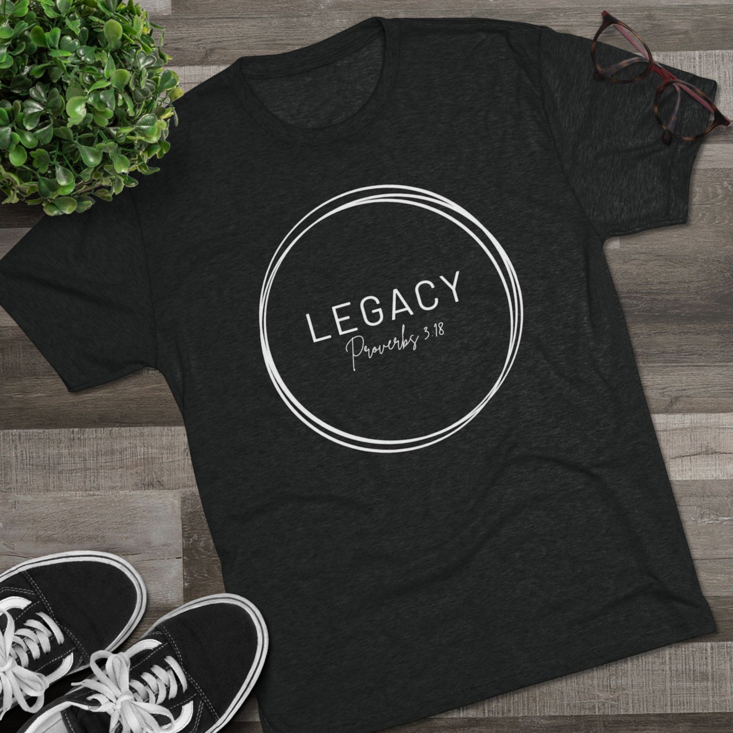 Legacy Designed by Women for Women Tri-Blend Crew Tee