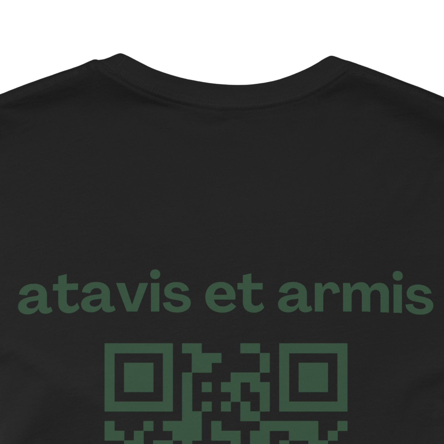 MHOSLJ D.C. T-Shirt - Large Cross Front and QR Back