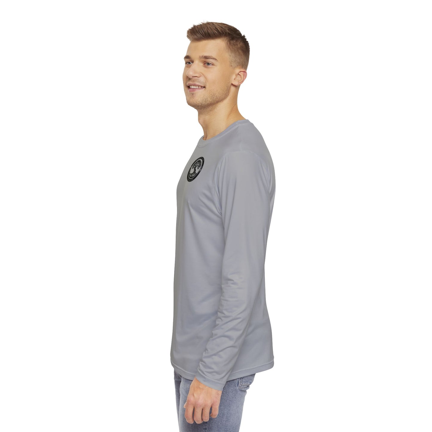 CTC Polyester Long Sleeve Shirt - Light Grey