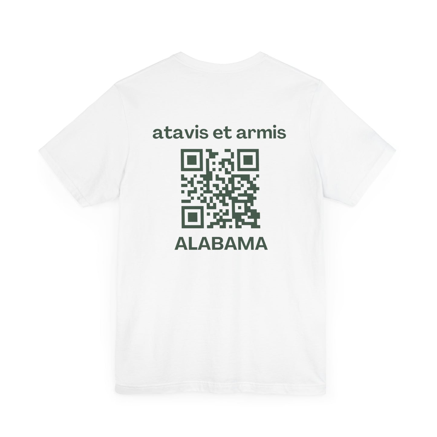 MHOSLJ Alabama T-Shirt - Large Cross Front and QR Back