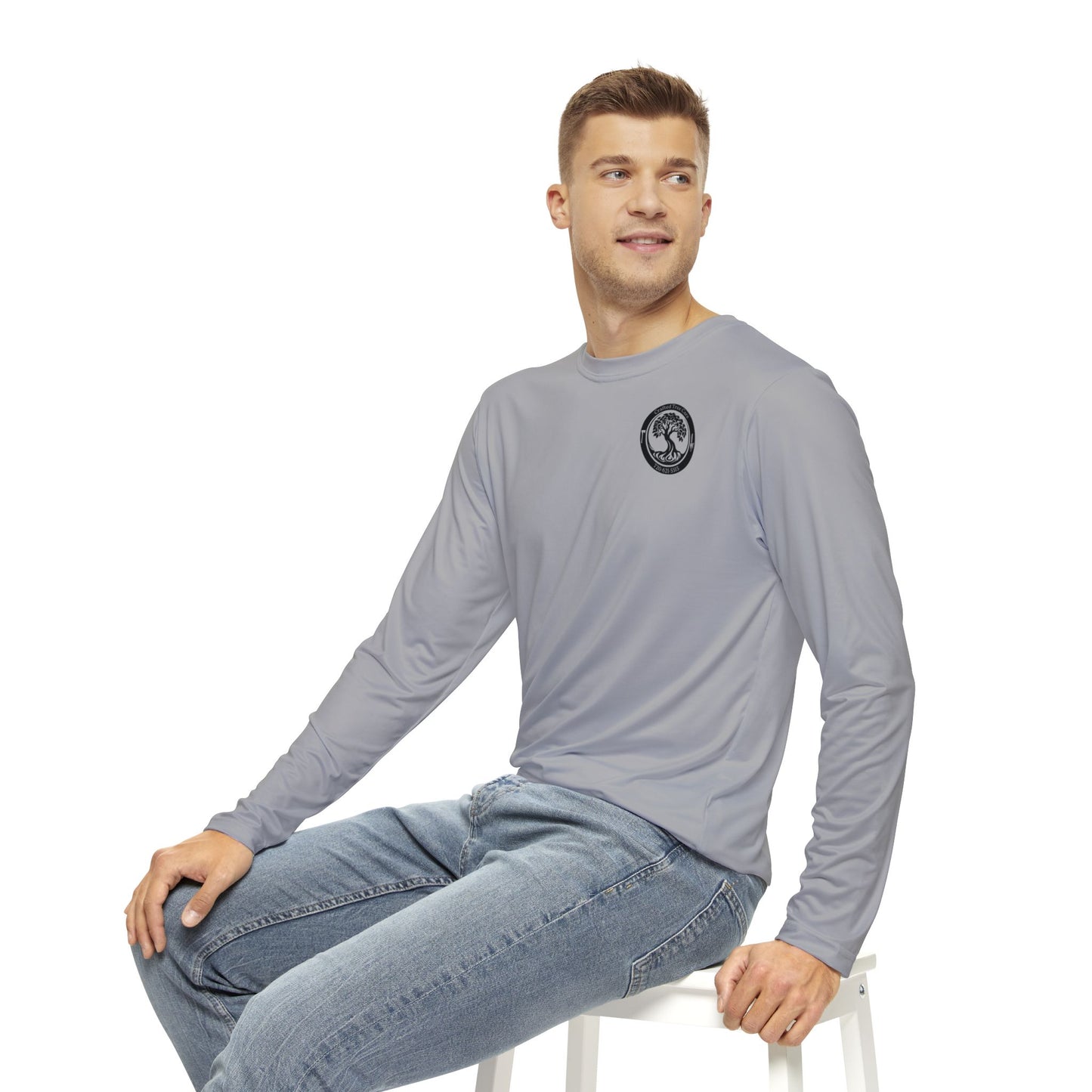 CTC Polyester Long Sleeve Shirt - Light Grey