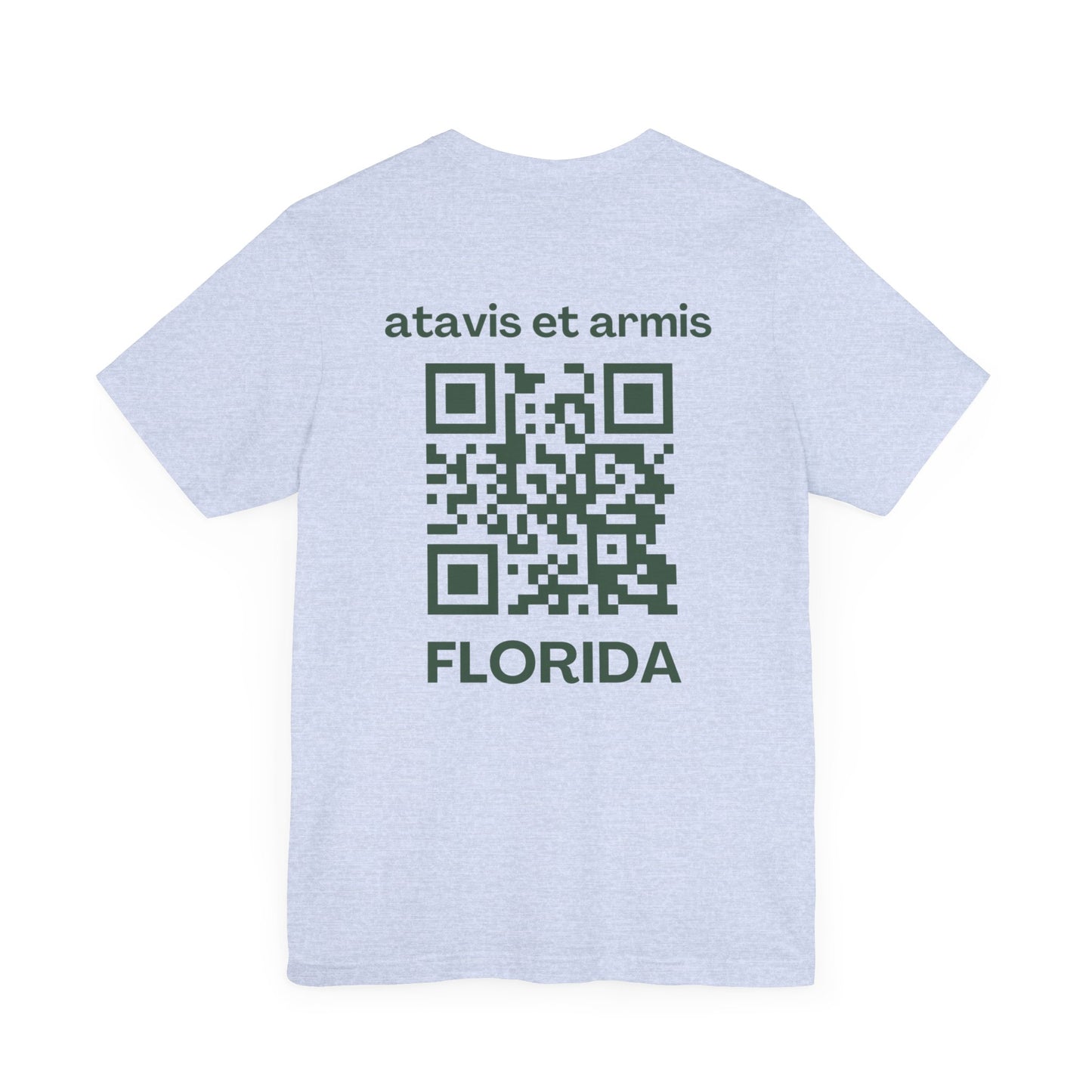 MHOSLJ Florida T-Shirt - Large Cross Front and QR Back