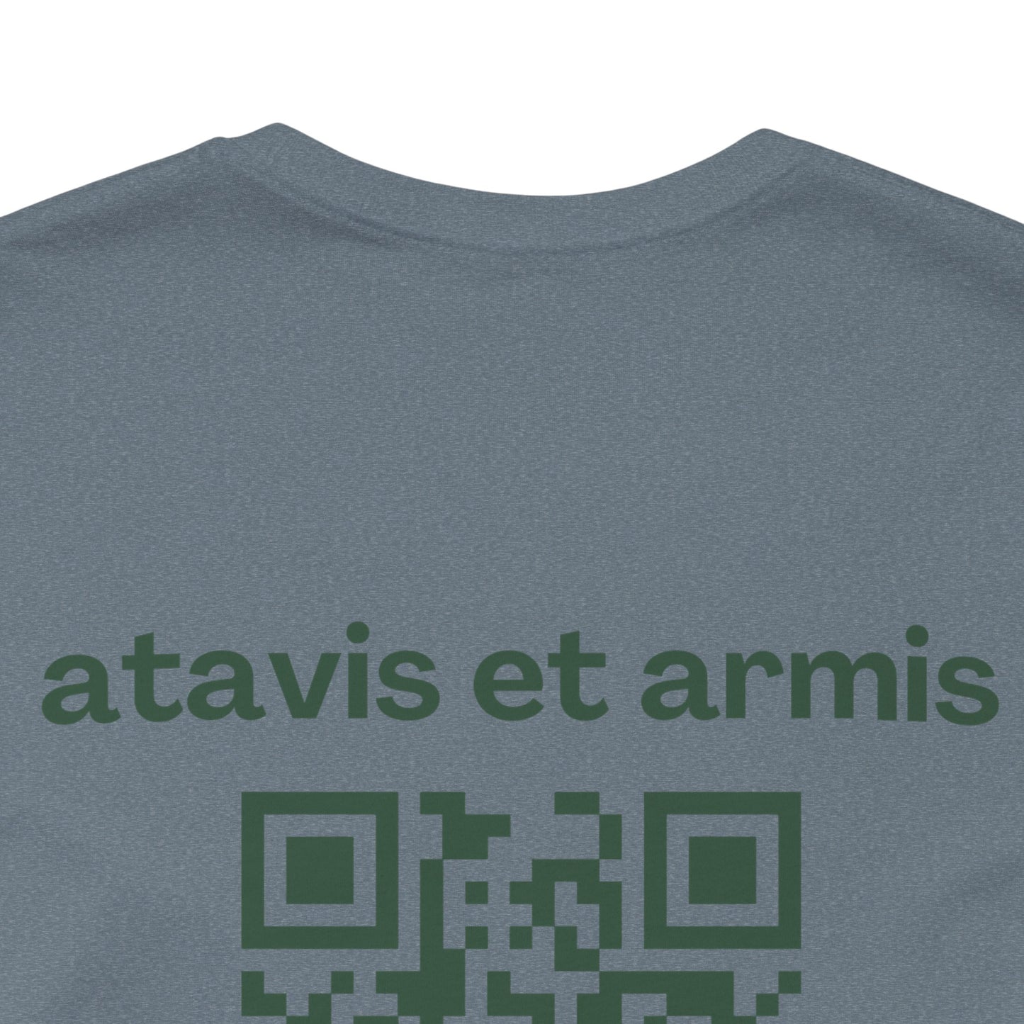 MHOSLJ Georgia T-Shirt - Large Cross Front and QR Back