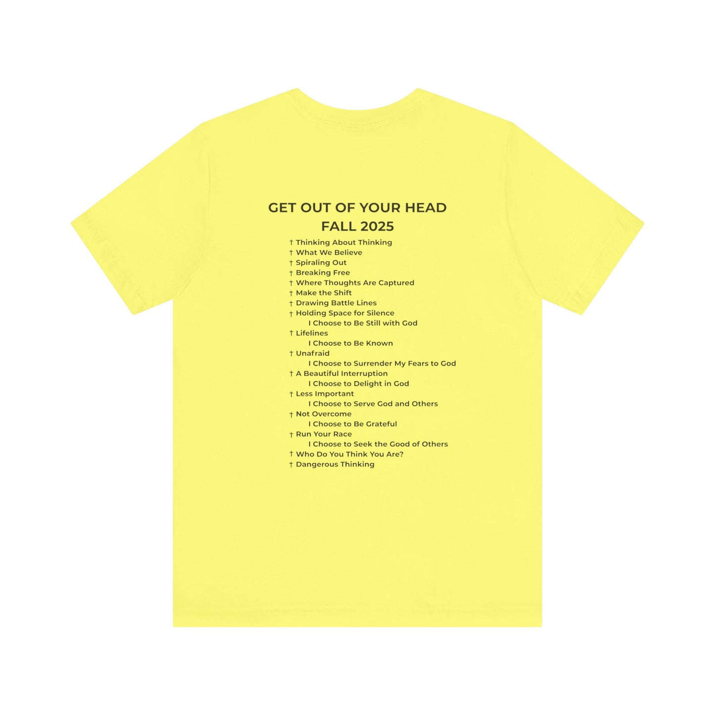 Legacy Tree Get Our of Your Head Fall 2025 Cotton Blend Tee