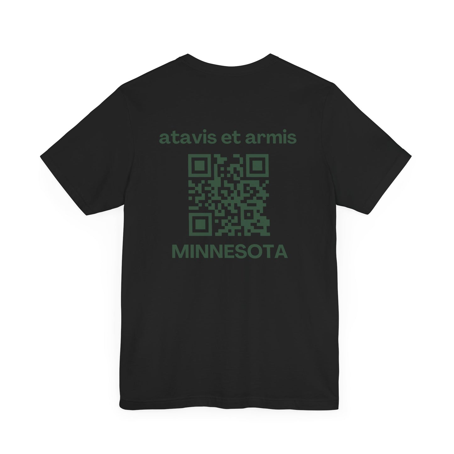 MHOSLJ Minnesota T-Shirt - Large Cross Front and QR Back