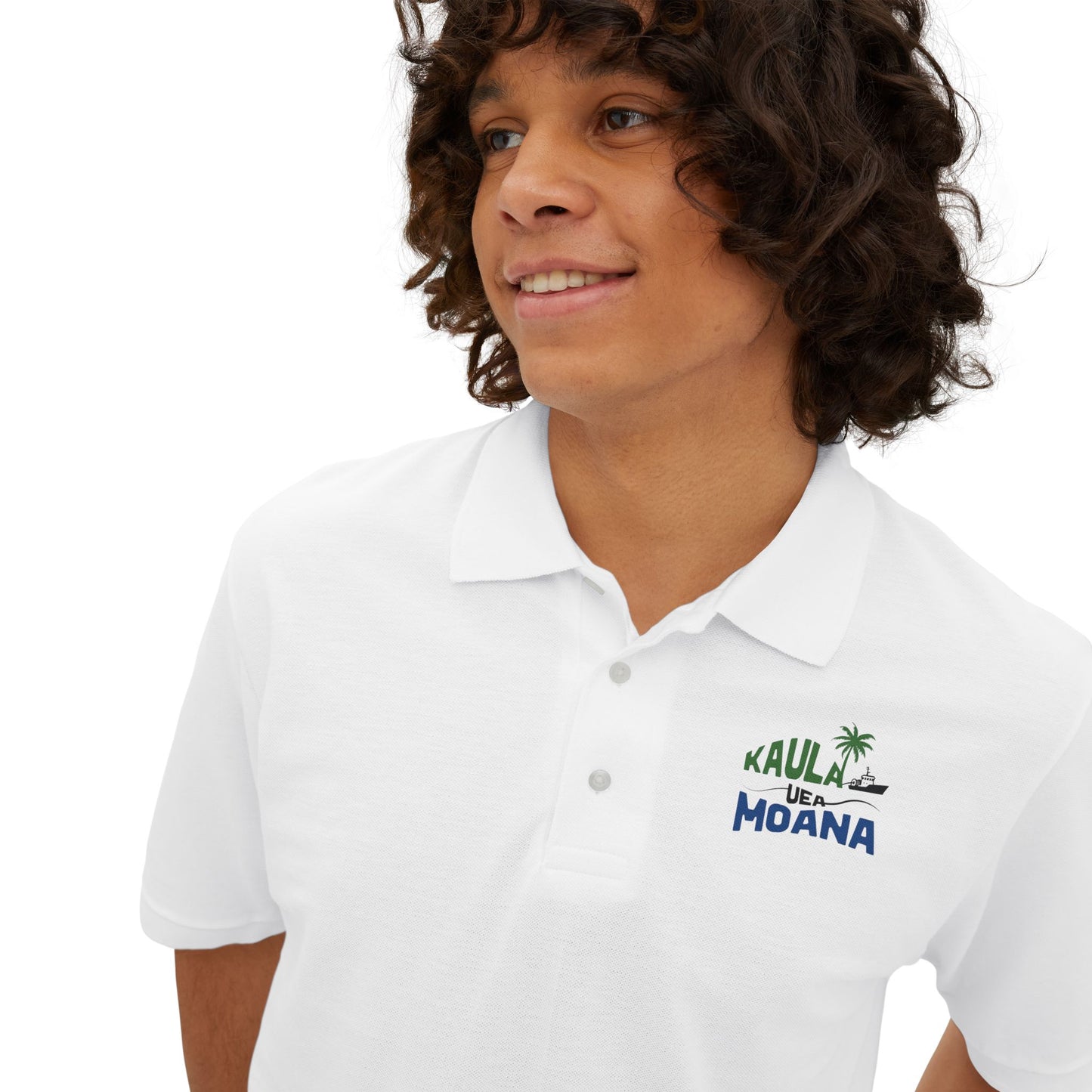 Kaula Uea Moana Men's Cotton Polo Shirt