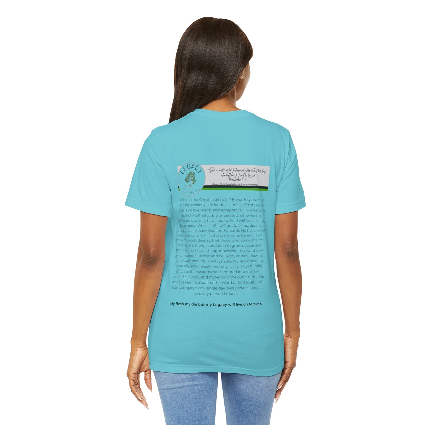 Legacy Tree Creed Cotton Blend Tee