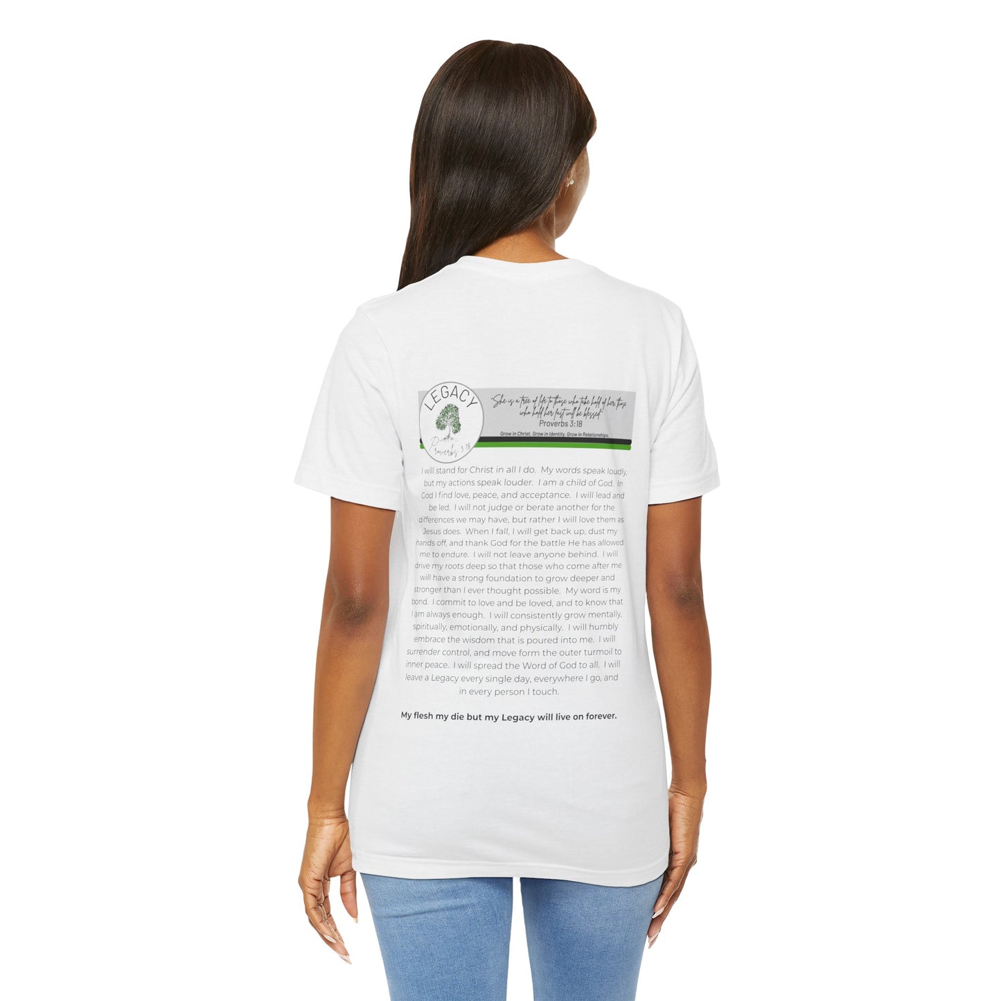 Legacy Tree Creed Cotton Blend Tee