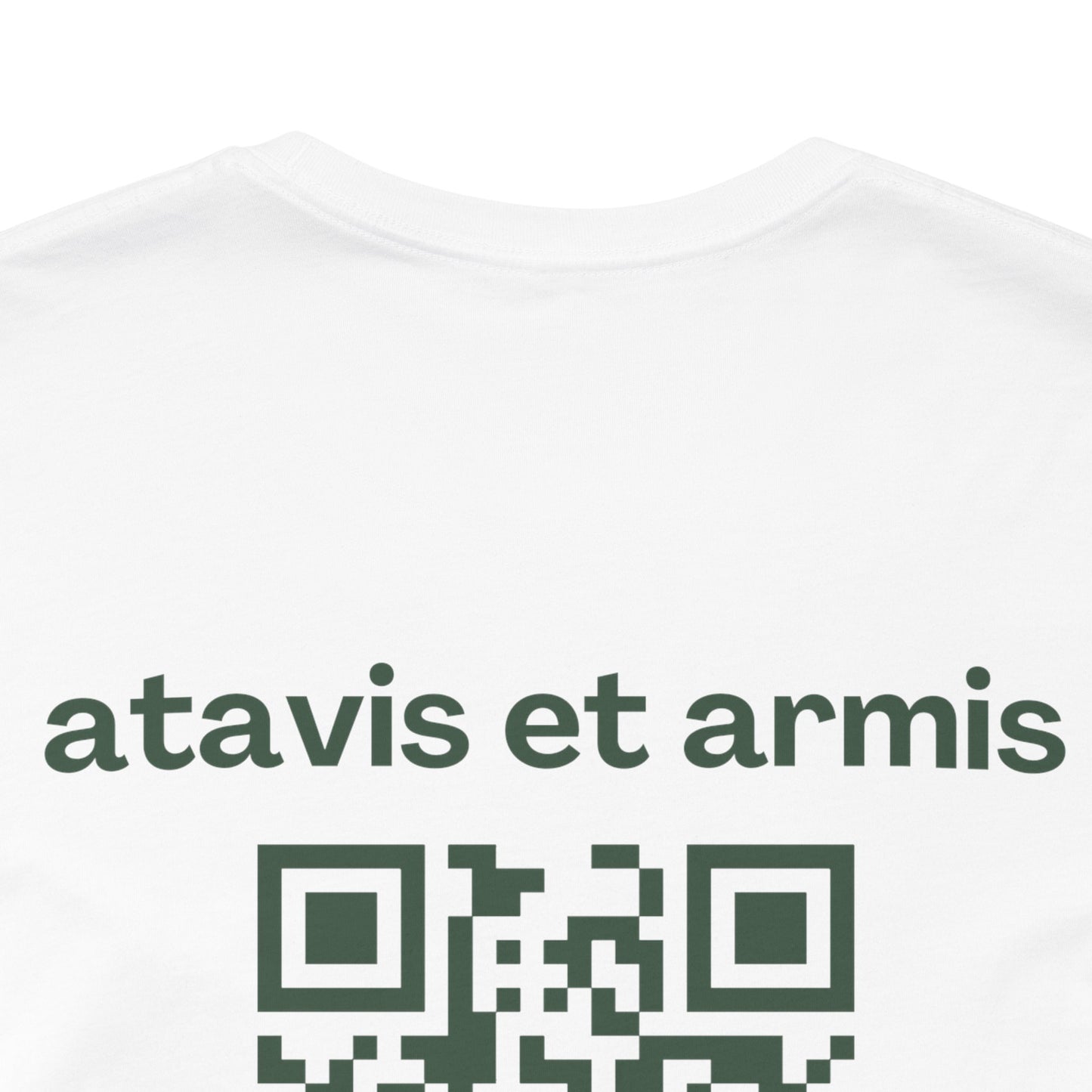 MHOSLJ D.C. T-Shirt - Large Cross Front and QR Back