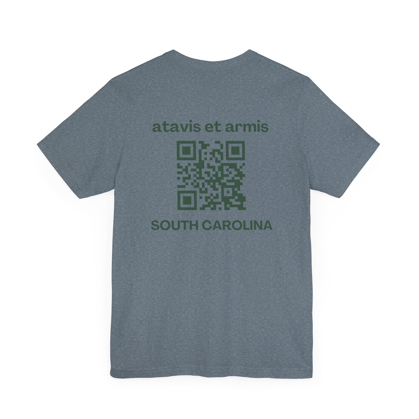 MHOSLJ South Carolina T-Shirt - Large Cross Front and QR Back