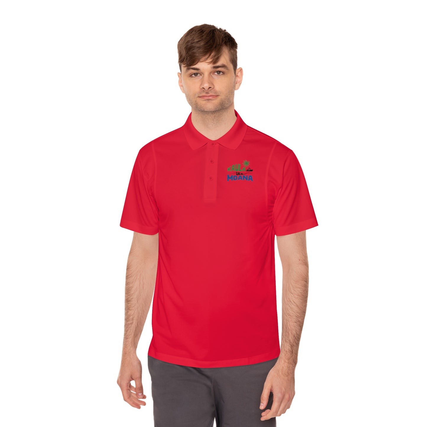 Kaula Uea Moana Luna Men's Sport Polo Shirt