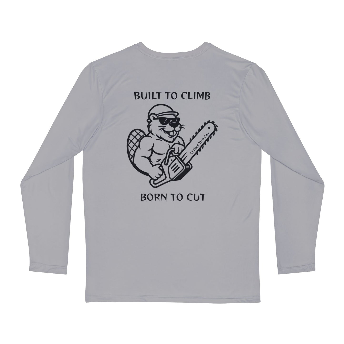 CTC Polyester Long Sleeve Shirt - Light Grey
