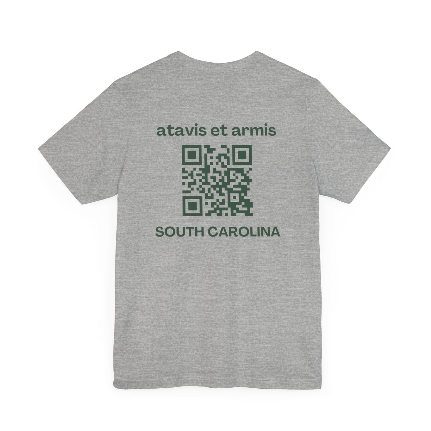 MHOSLJ South Carolina T-Shirt - Large Cross Front and QR Back