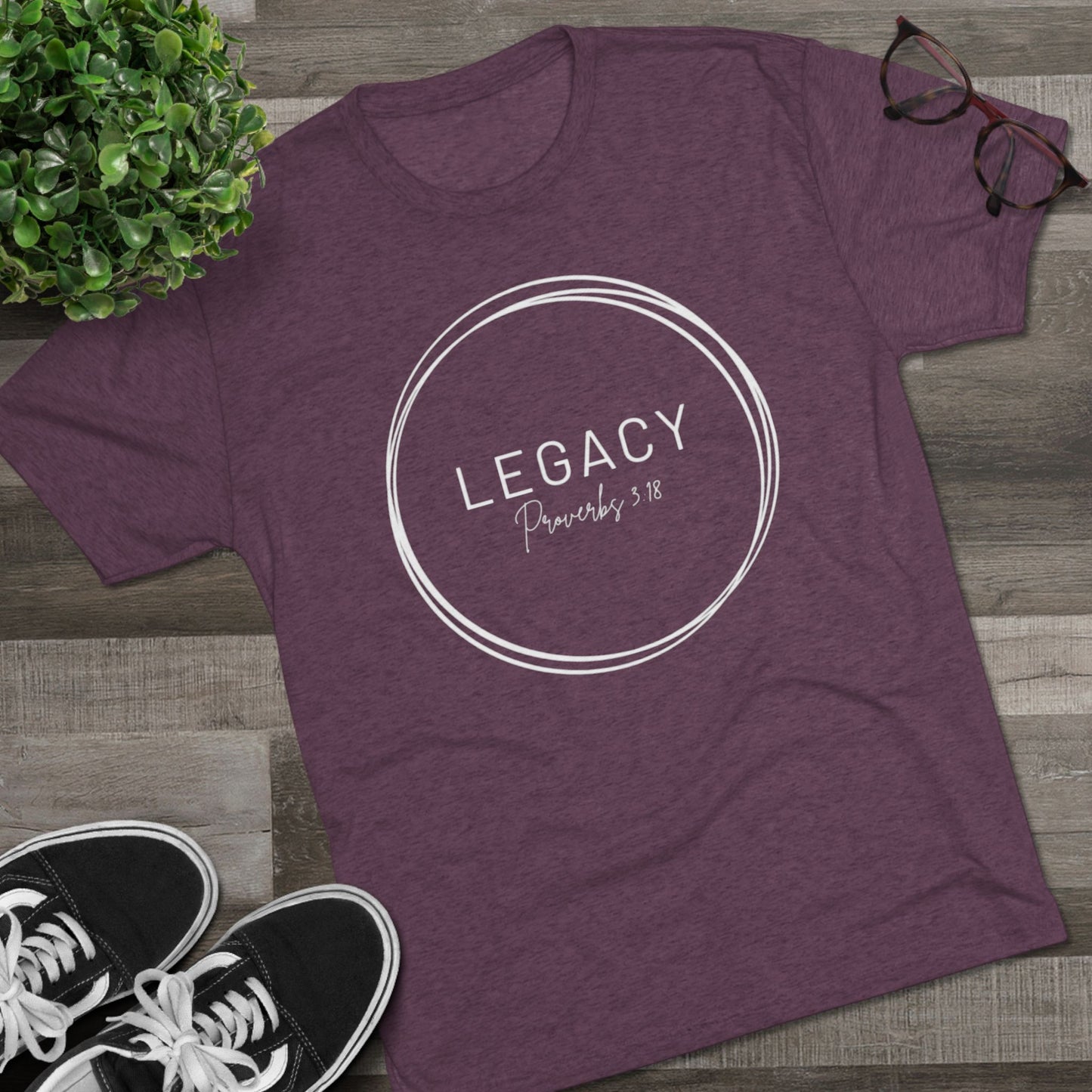 Legacy Designed by Women for Women Tri-Blend Crew Tee