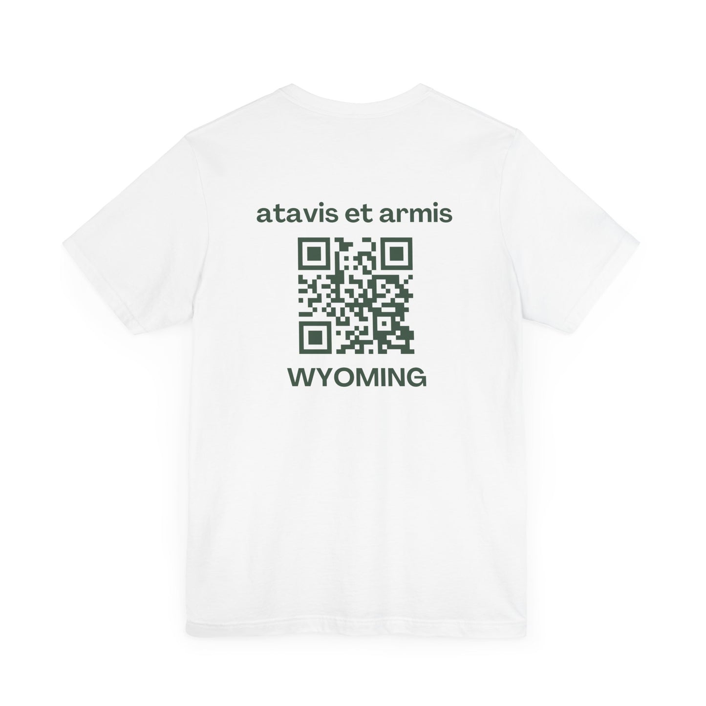 MHOSLJ Wyoming T-Shirt - Large Cross Front and QR Back