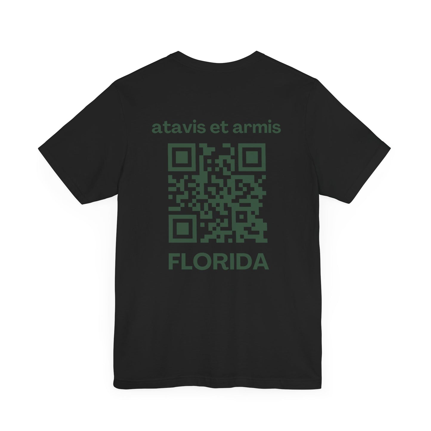MHOSLJ Florida T-Shirt - Large Cross Front and QR Back