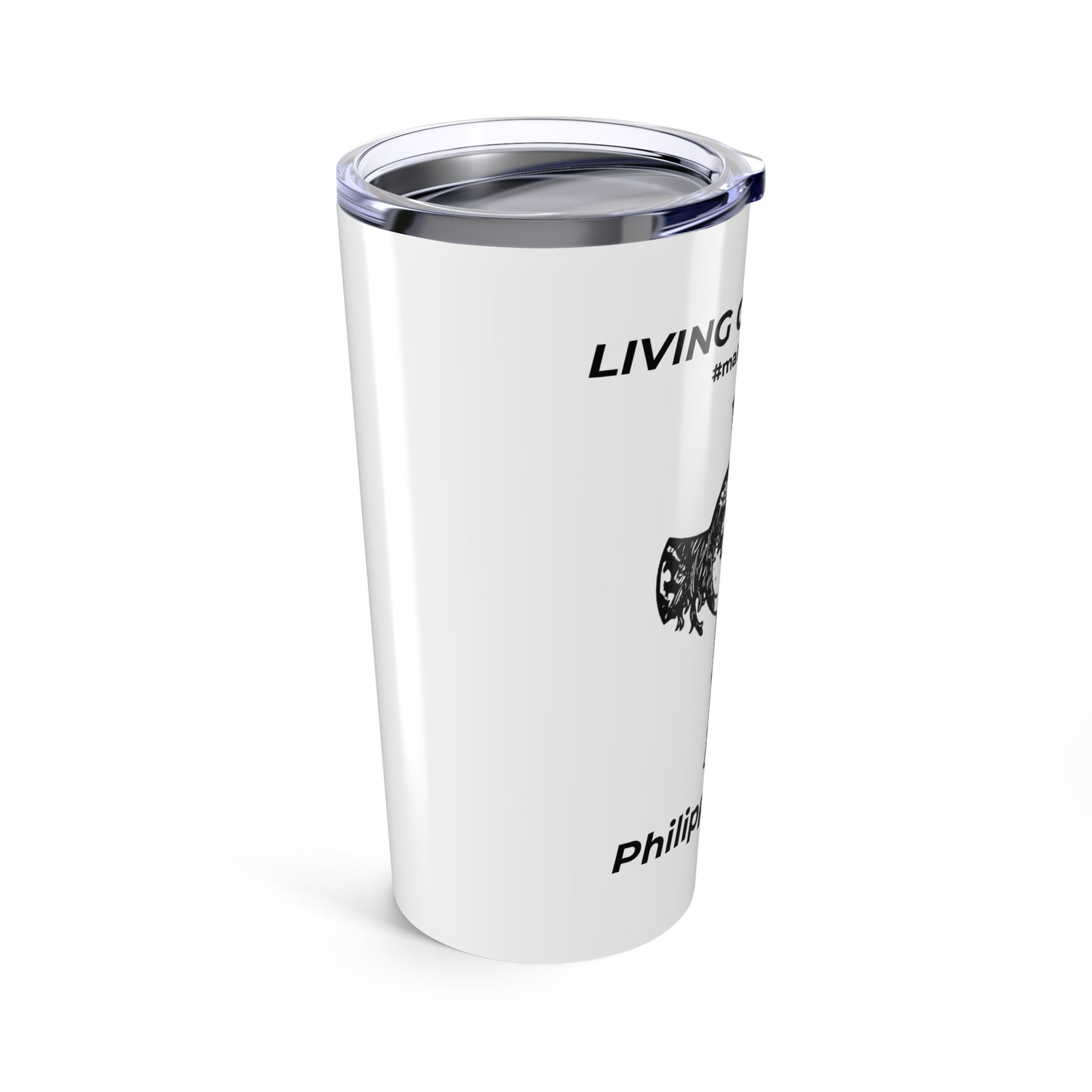HDUB Cross Living on Mission Tumbler 20oz