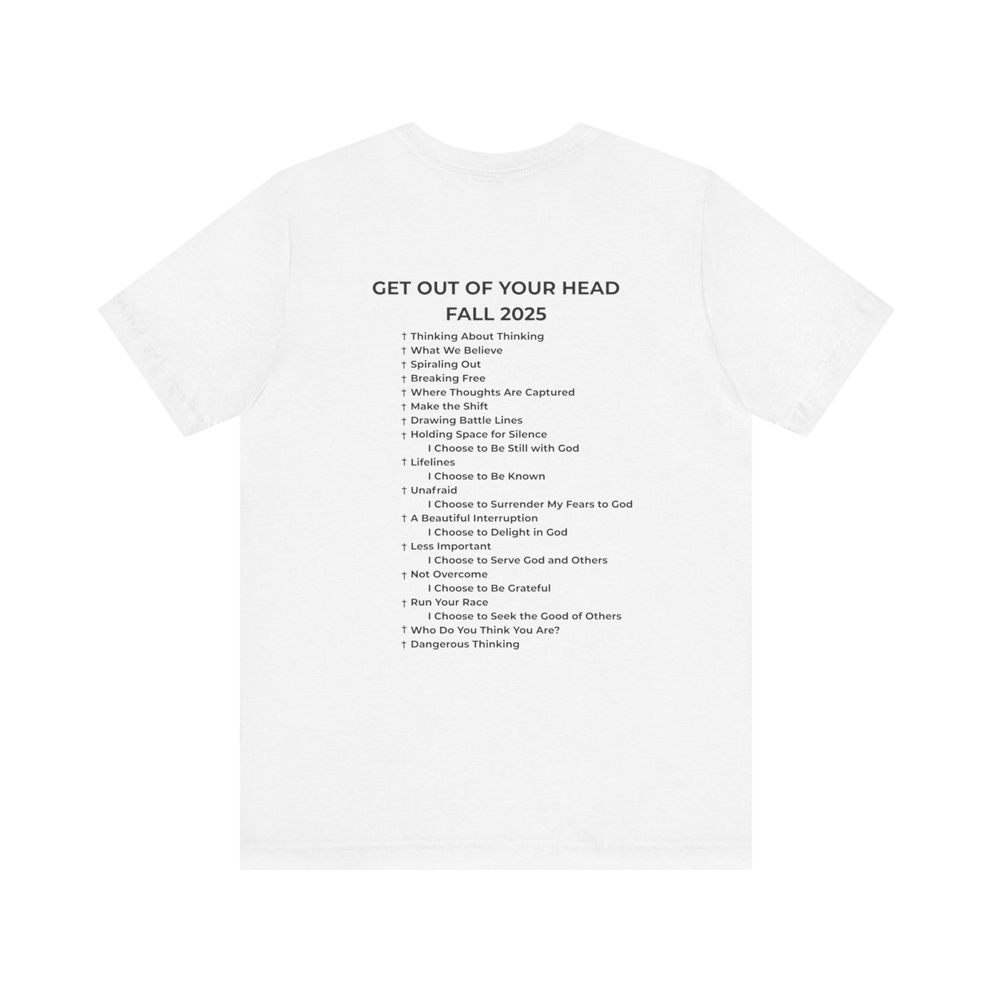 Legacy Tree Get Our of Your Head Fall 2025 Cotton Blend Tee