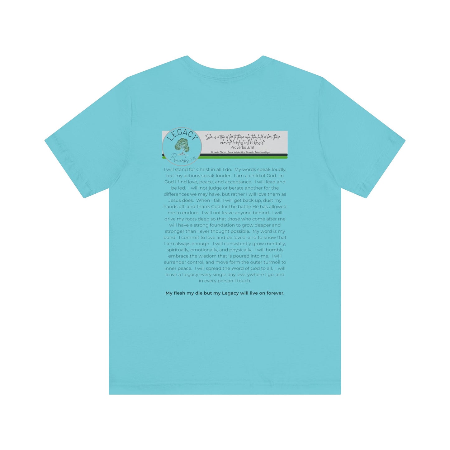 Legacy Tree Creed Cotton Blend Tee