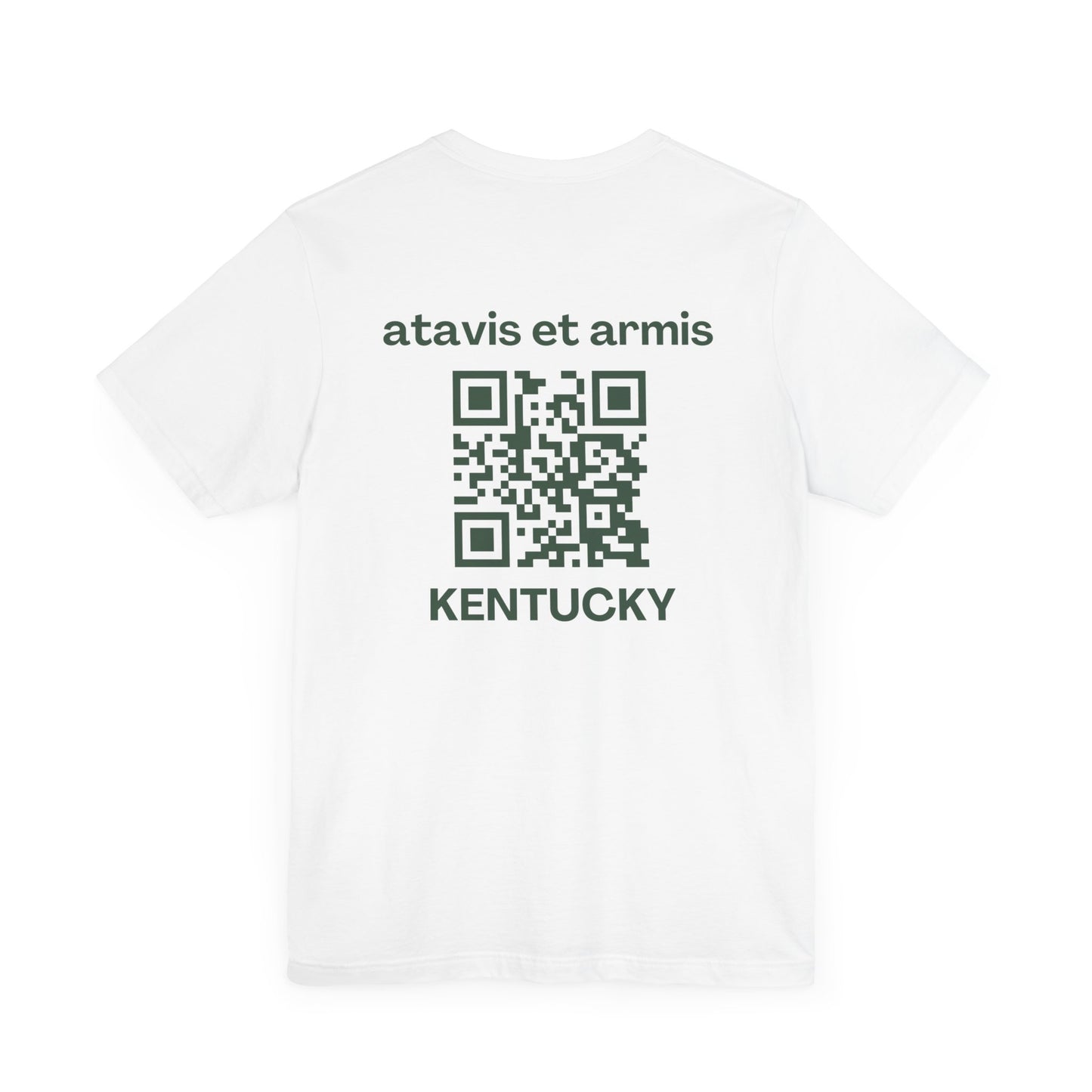 MHOSLJ Kentucky T-Shirt - Large Cross Front and QR Back