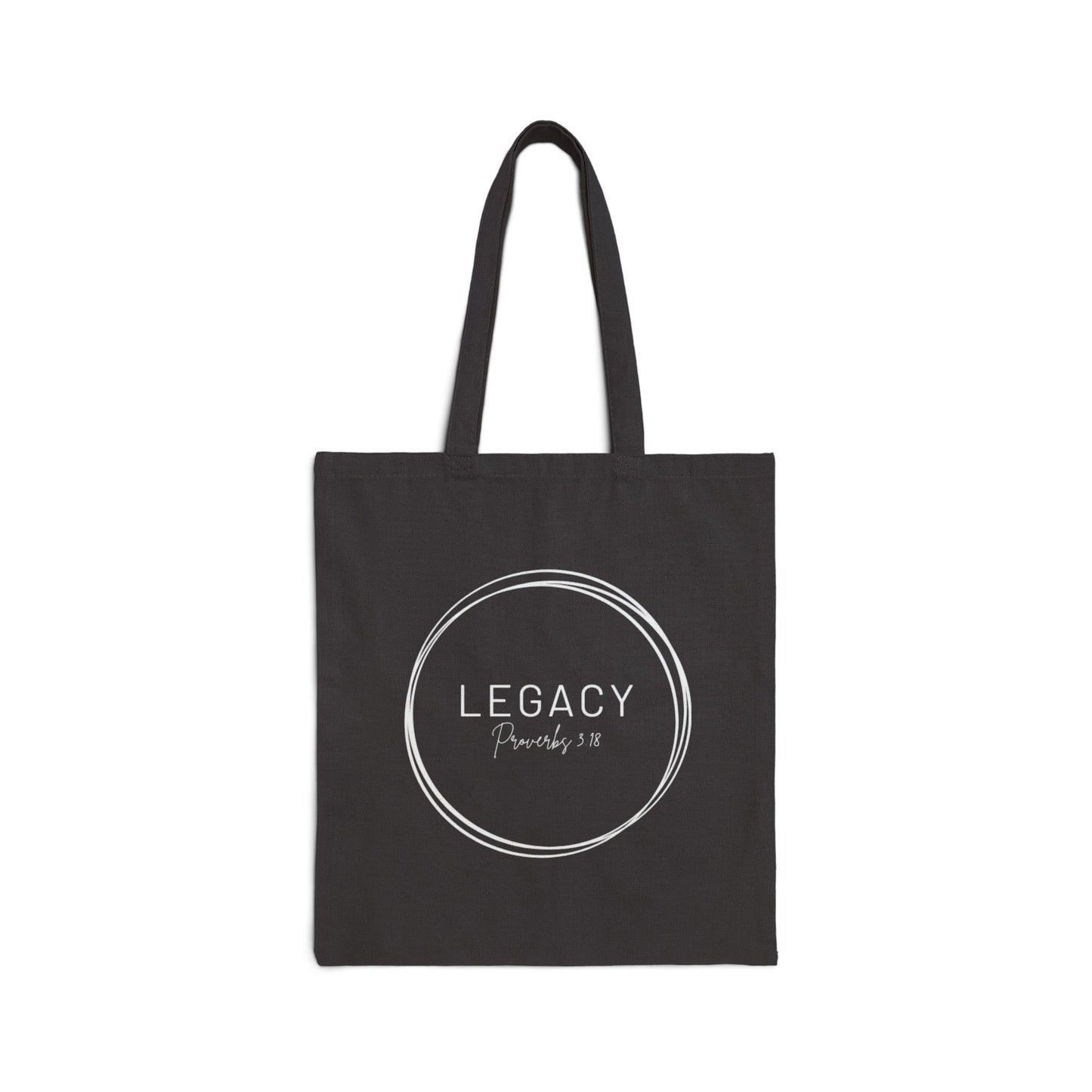 Legacy Circle Cotton Canvas Tote Bag