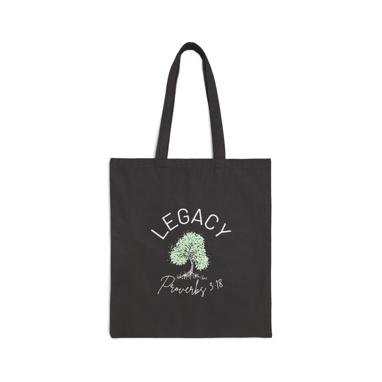 Legacy Tree Cotton Canvas Tote Bag