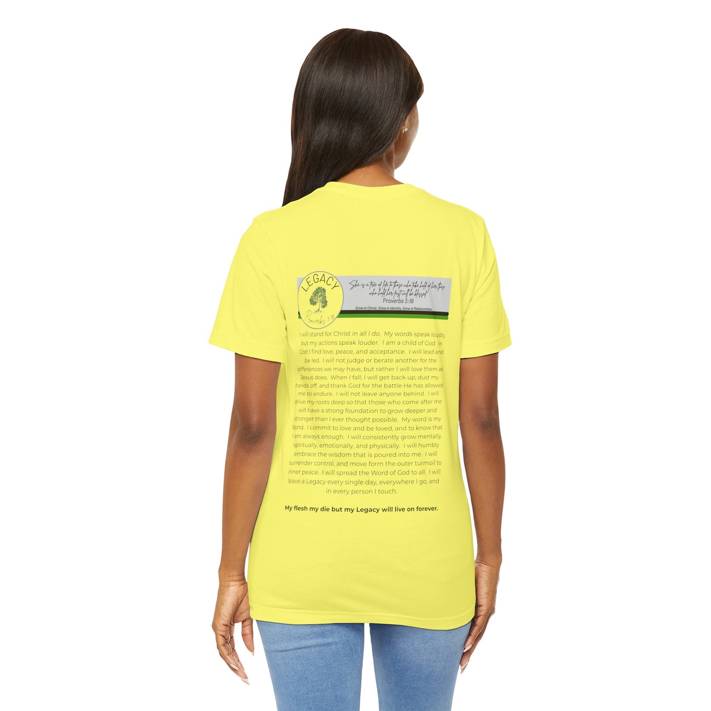 Legacy Tree Creed Cotton Blend Tee