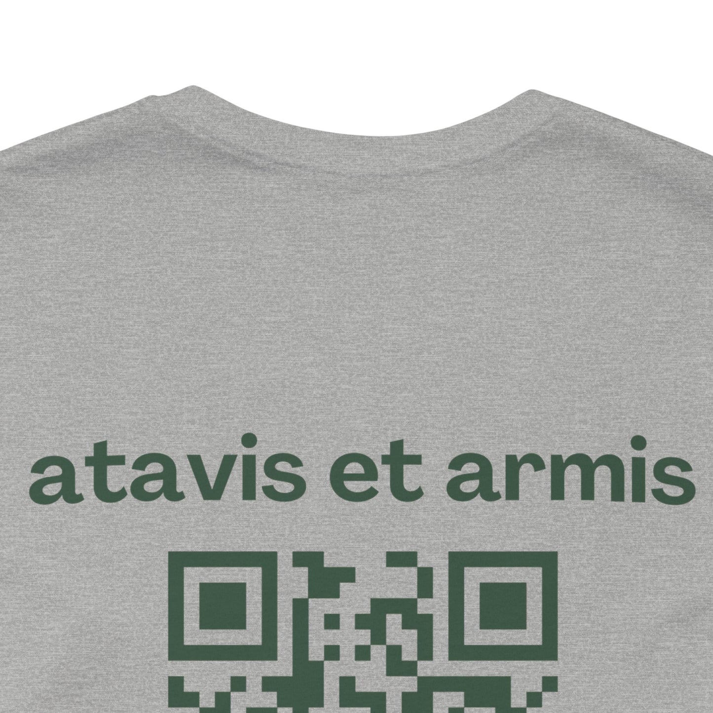 MHOSLJ Massachusetts T-Shirt - Large Cross Front and QR Back