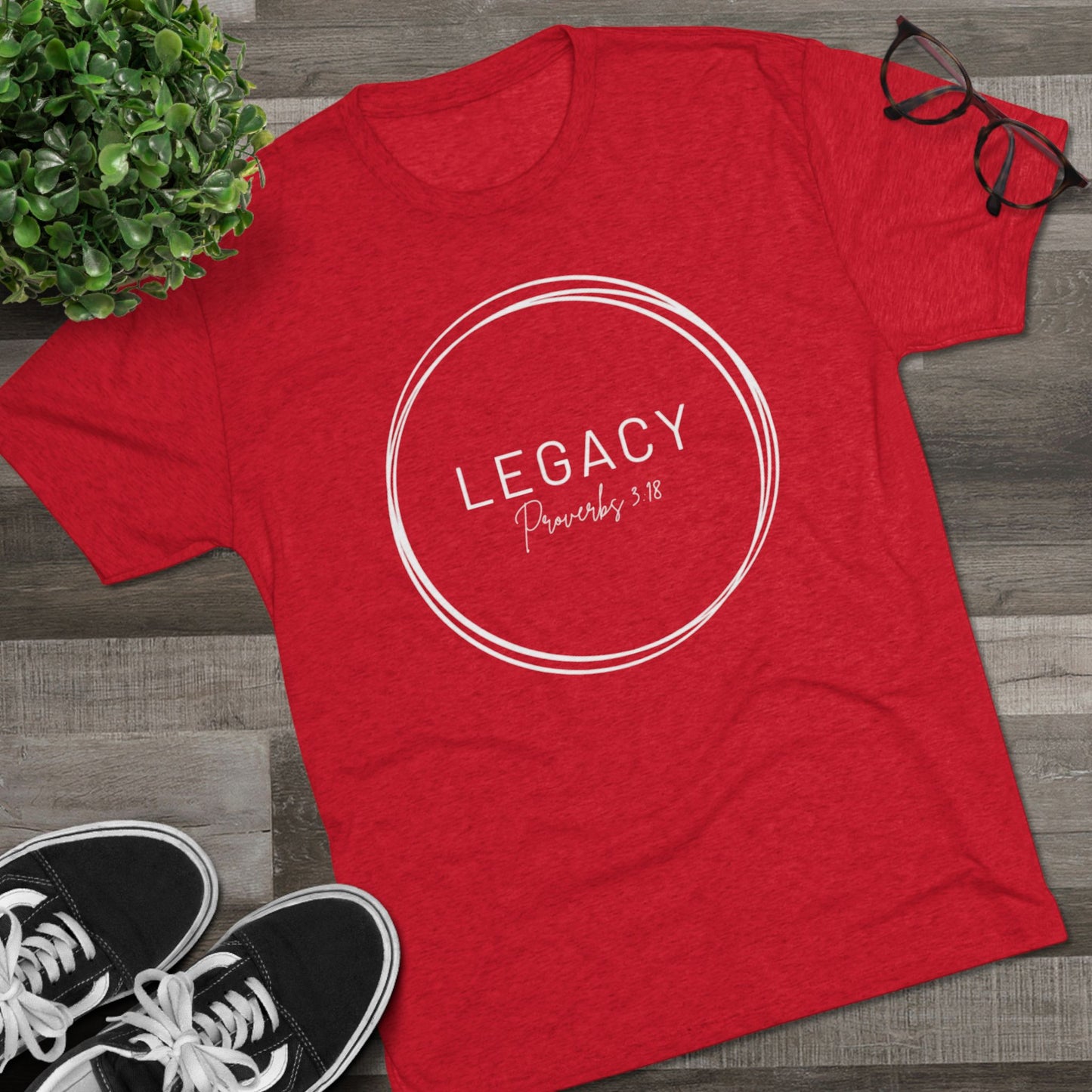 Legacy Designed by Women for Women Tri-Blend Crew Tee