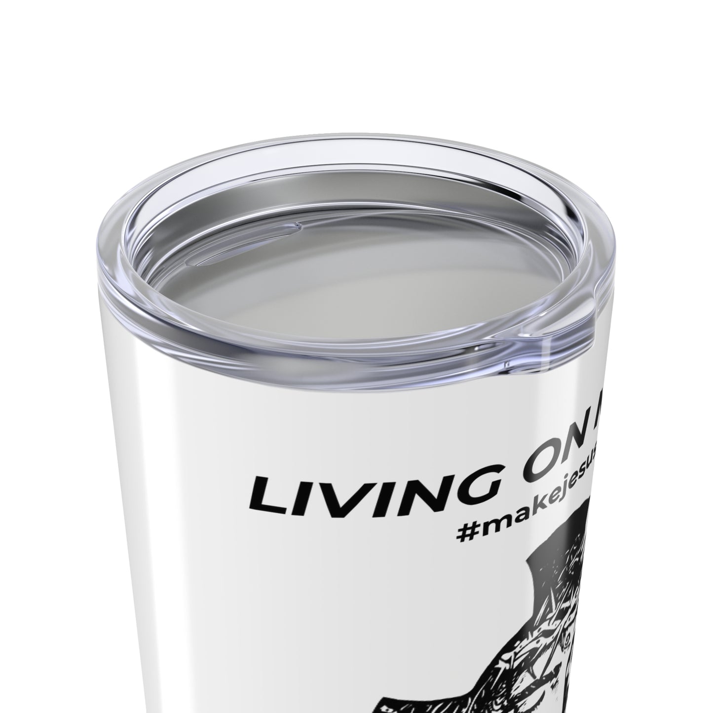 HDUB Cross Living on Mission Tumbler 20oz