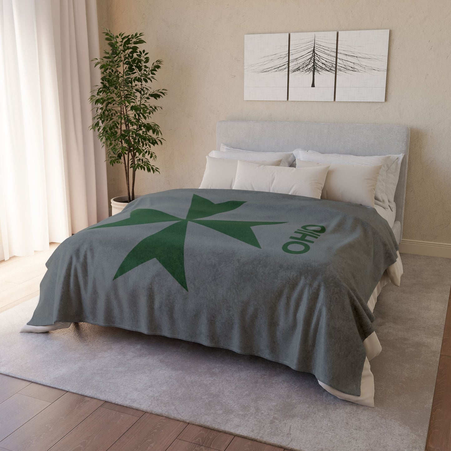 MHOSLJ Ohio Throw Blanket