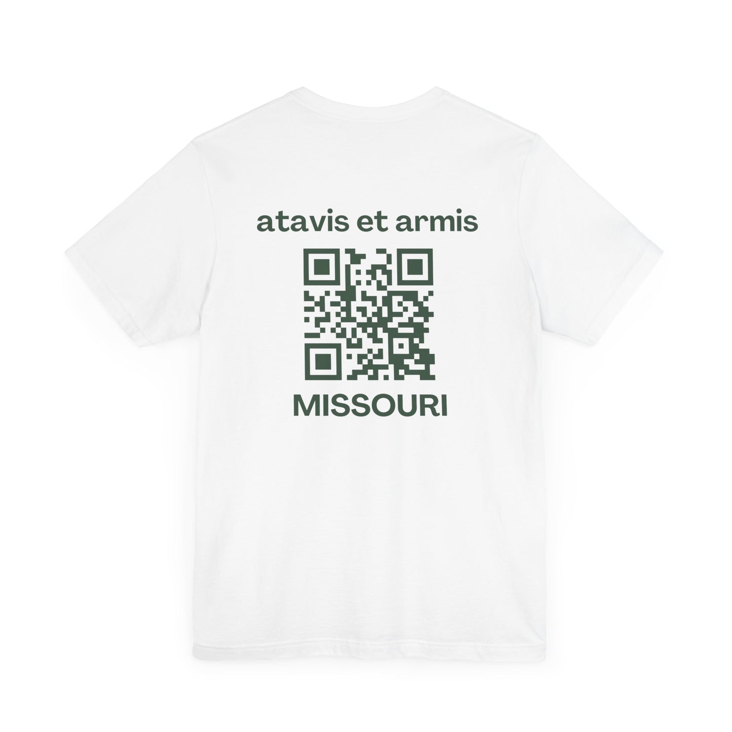 MHOSLJ Missouri T-Shirt - Large Cross Front and QR Back