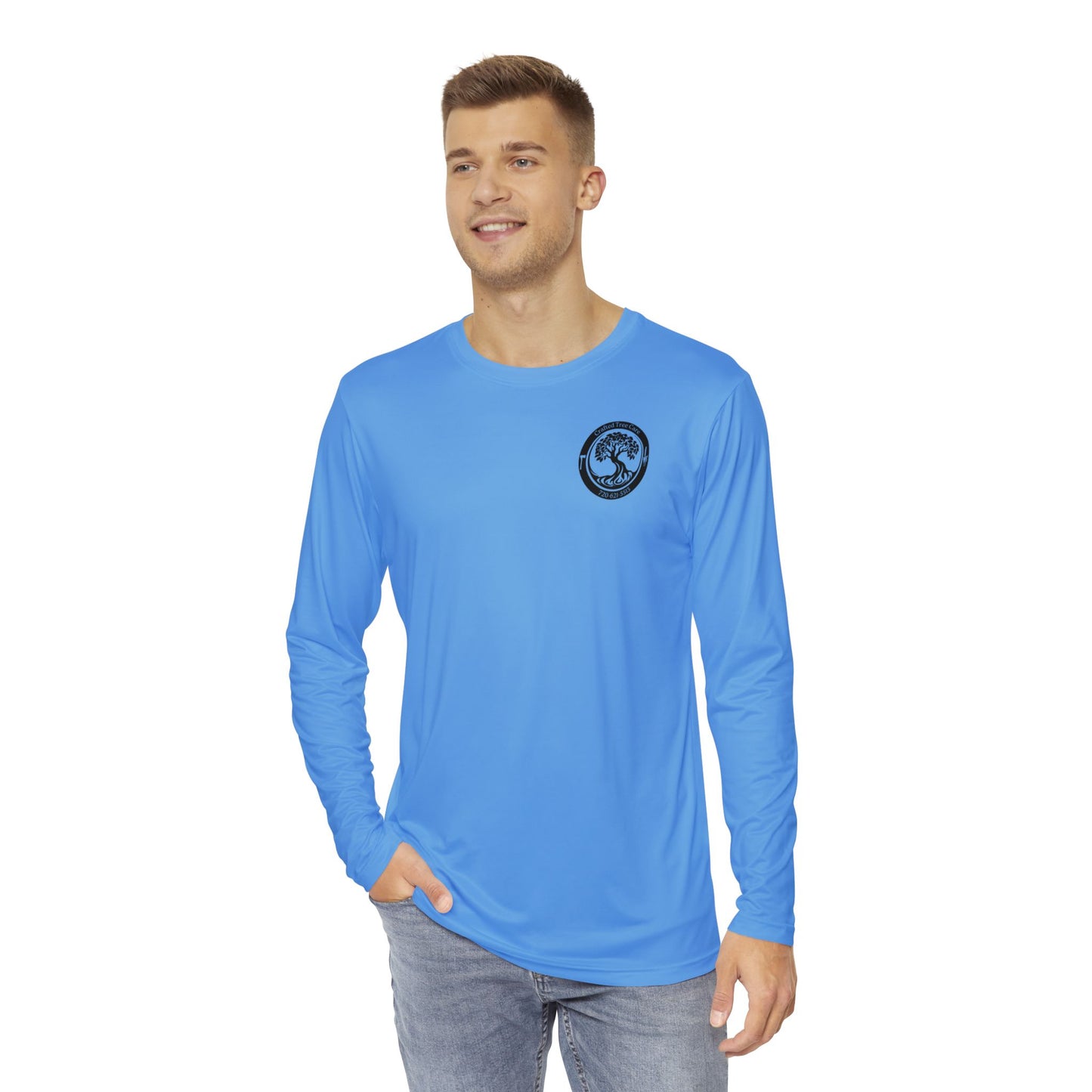 CTC Polyester Long Sleeve Shirt - Light Blue