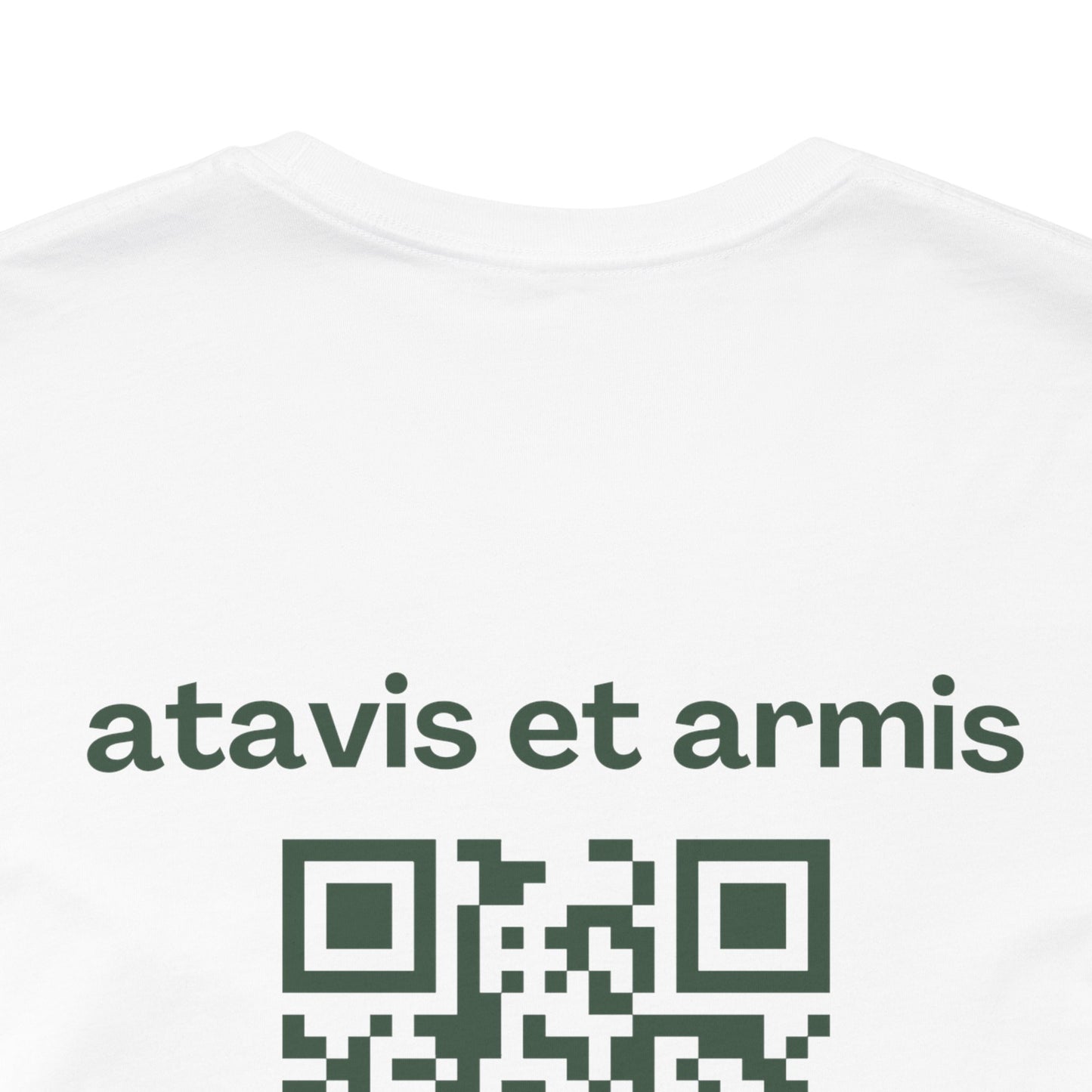 MHOSLJ Washington T-Shirt - Large Cross Front and QR Back