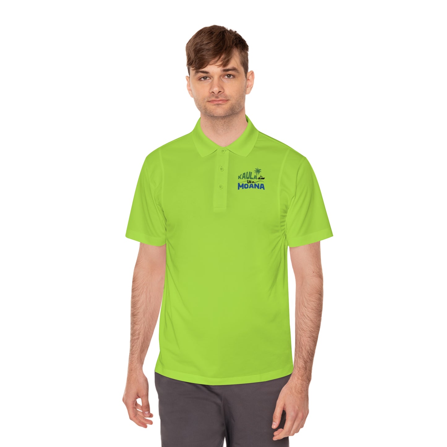 Kaula Uea Moana Luna Men's Sport Polo Shirt