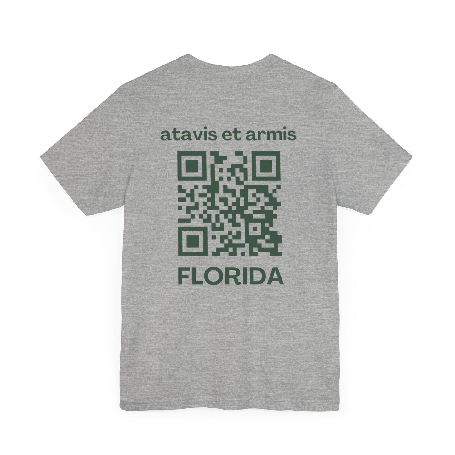MHOSLJ Florida T-Shirt - Large Cross Front and QR Back