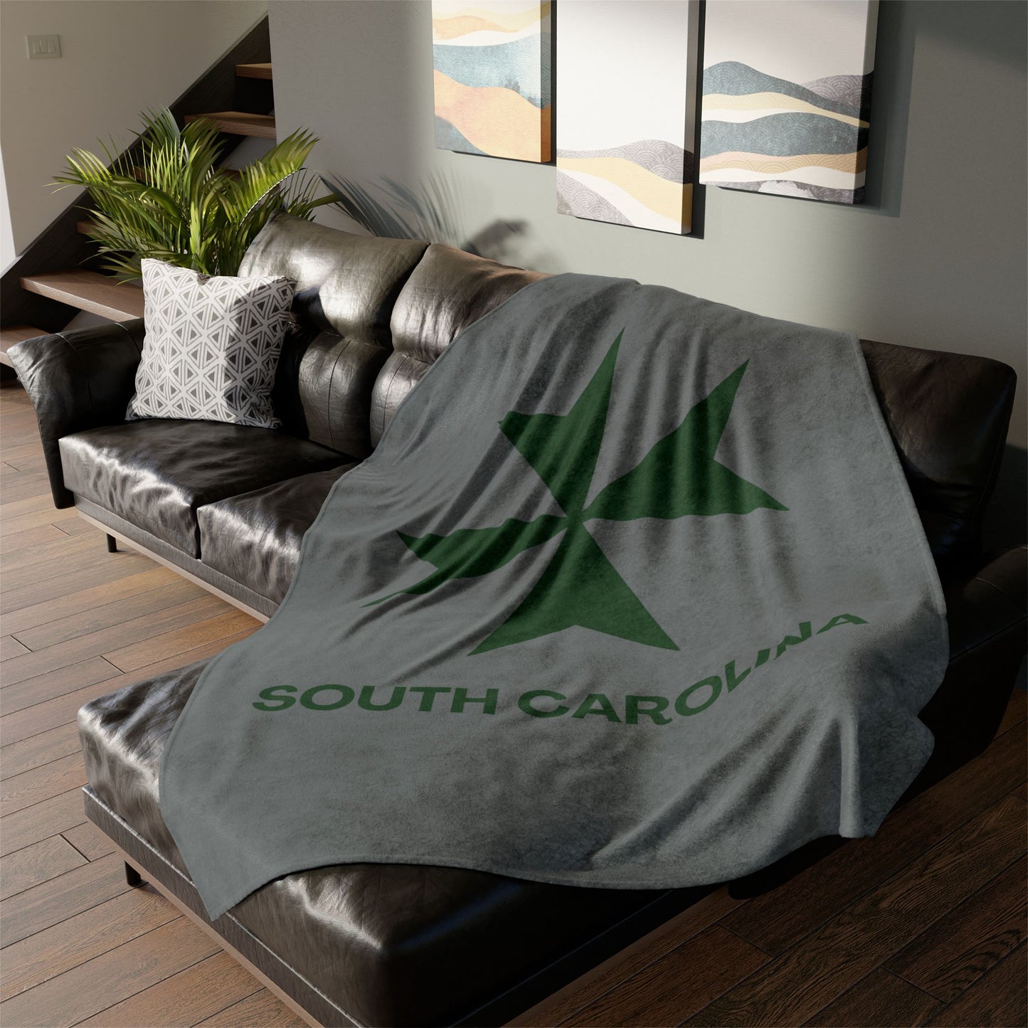 MHOSLJ South Carolina Throw Blanket
