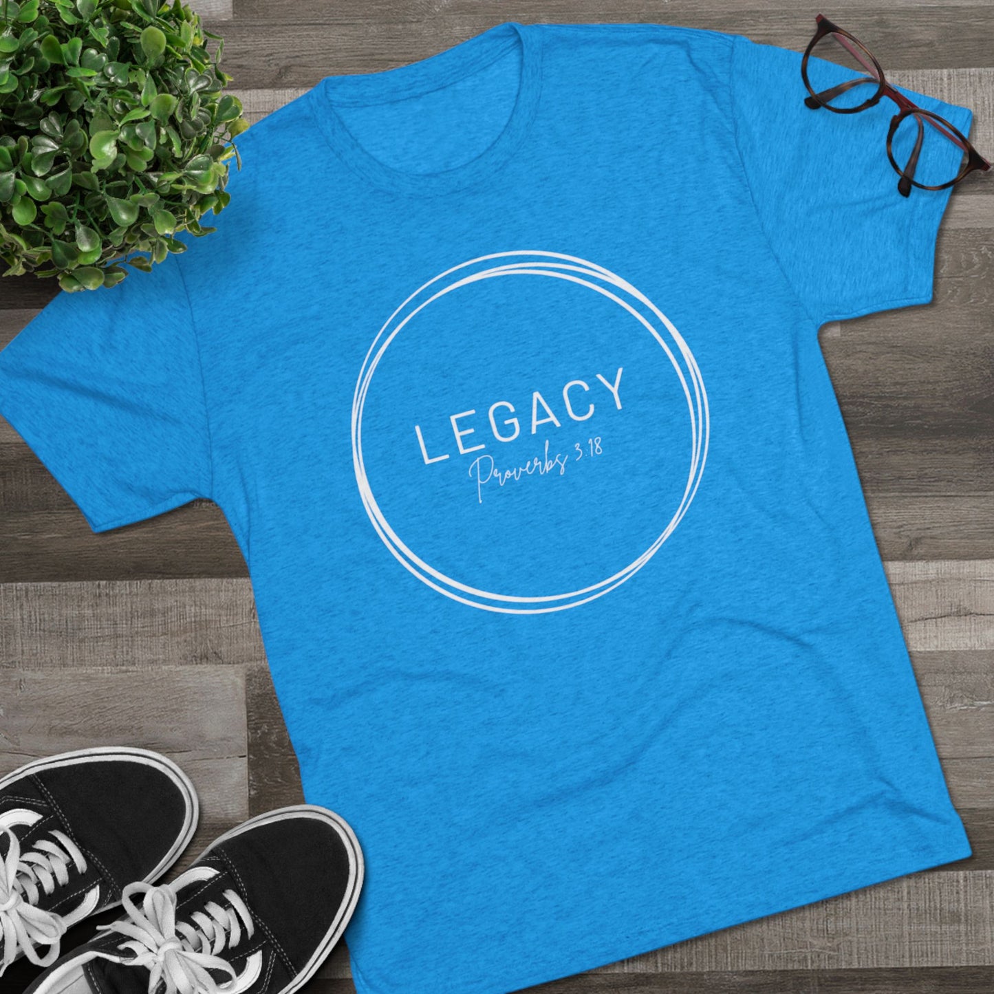 Legacy Designed by Women for Women Tri-Blend Crew Tee