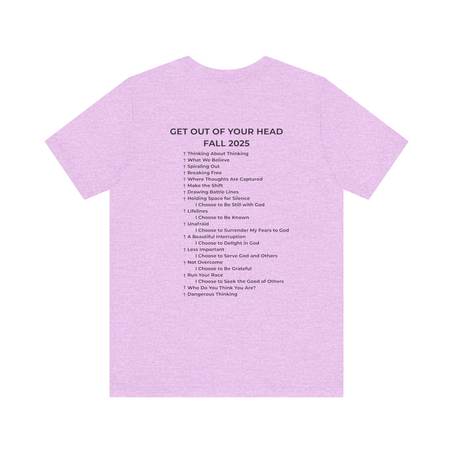 Legacy Tree Get Our of Your Head Fall 2025 Cotton Blend Tee