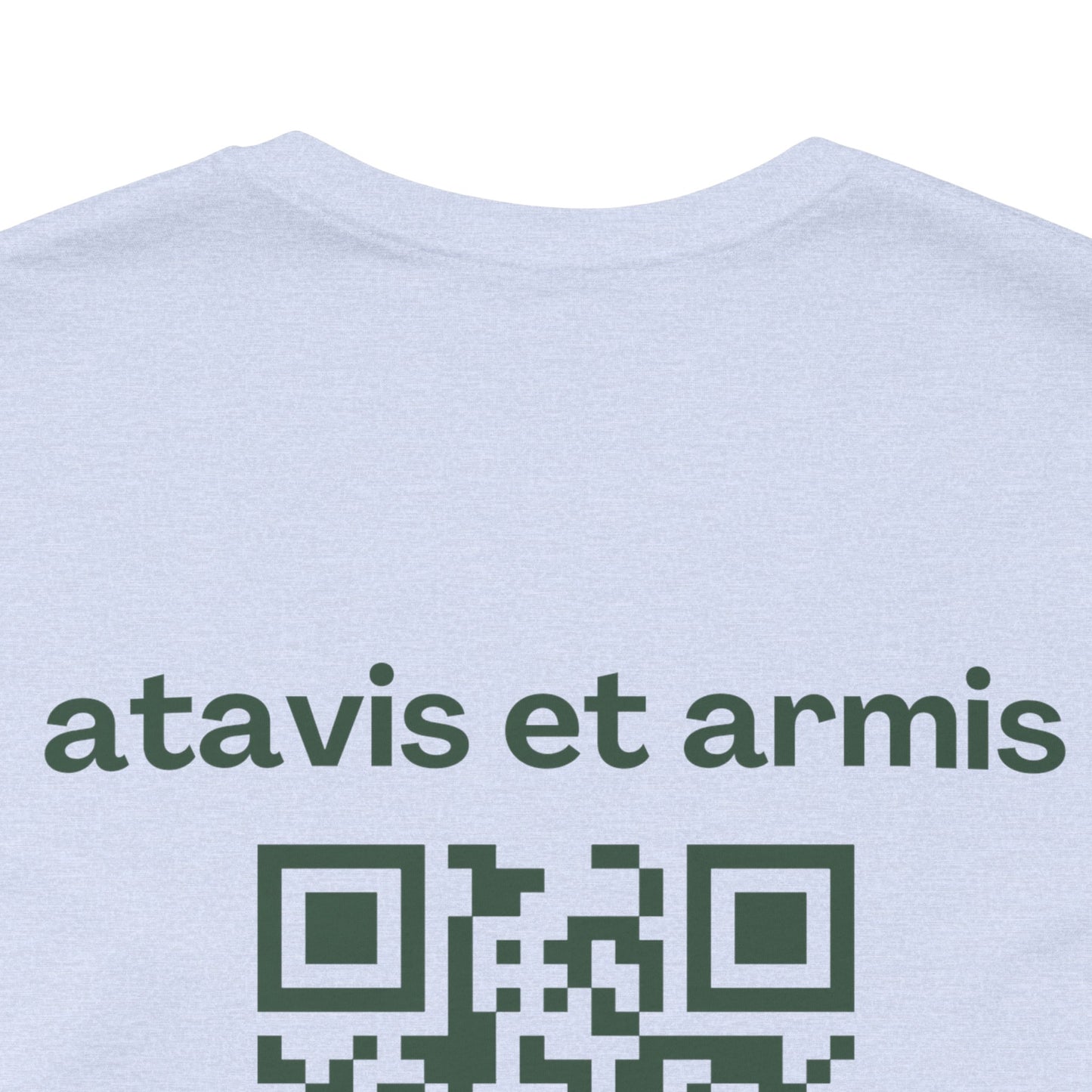 MHOSLJ D.C. T-Shirt - Large Cross Front and QR Back