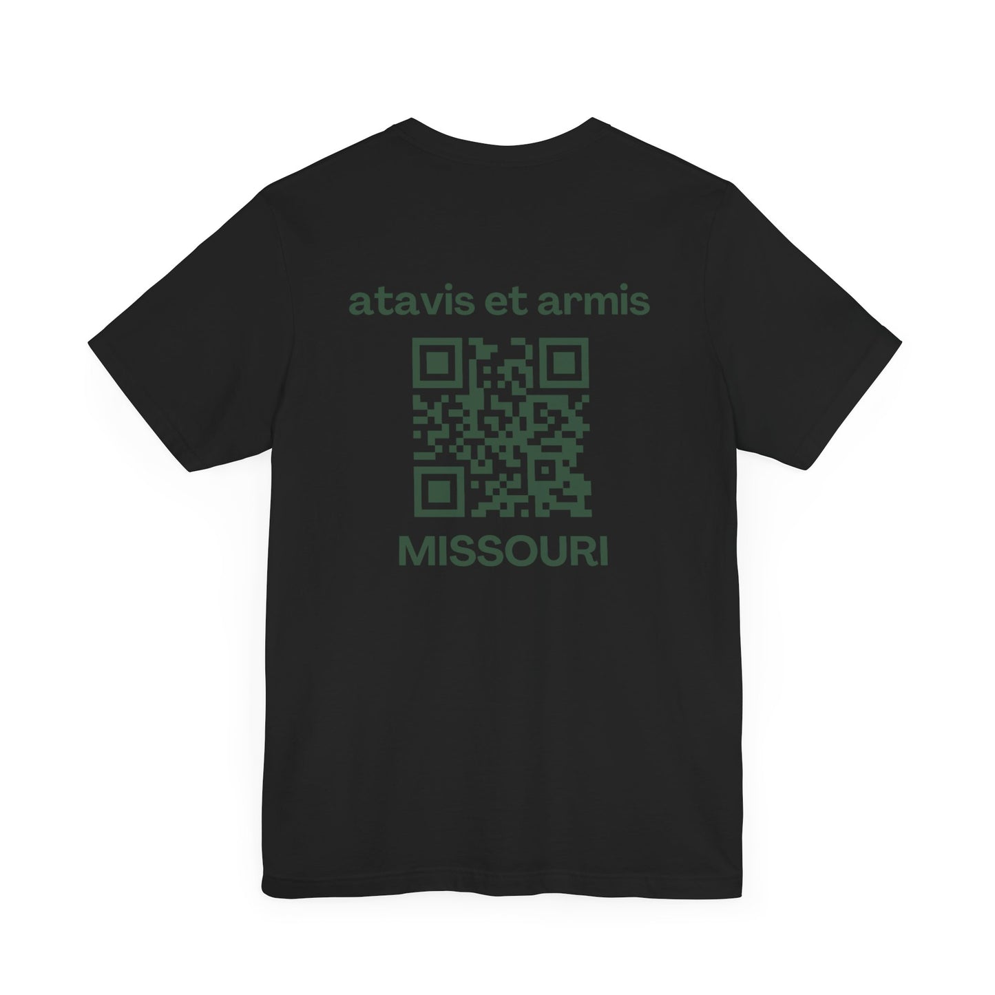 MHOSLJ Missouri T-Shirt - Large Cross Front and QR Back