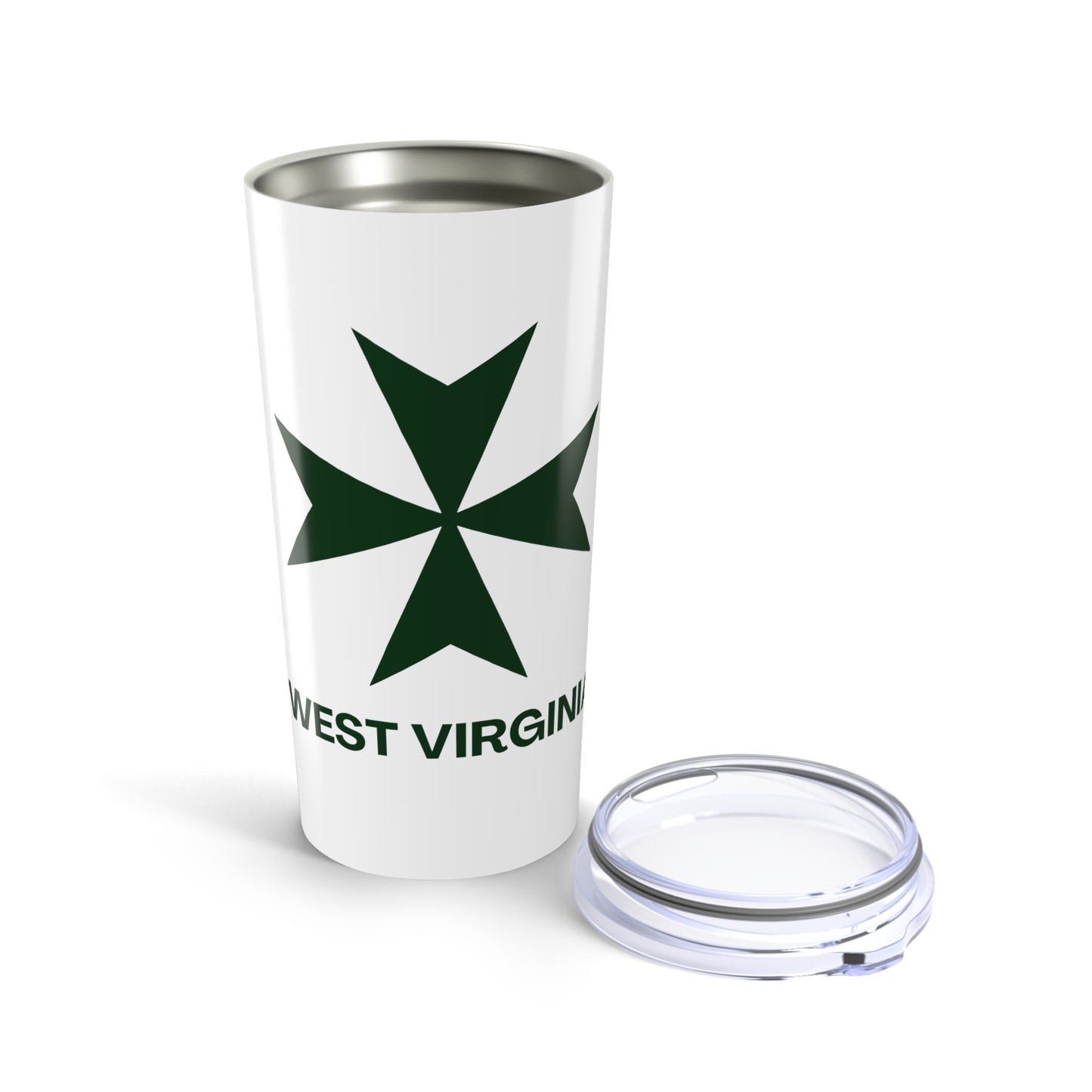 MHOSLJ West Virginia Stainless Steel Tumbler 20oz