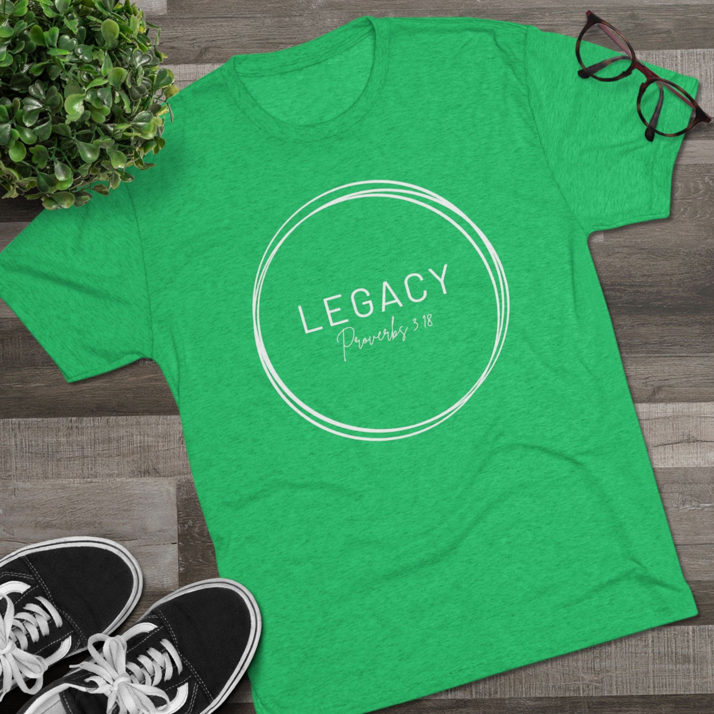 Legacy Designed by Women for Women Tri-Blend Crew Tee