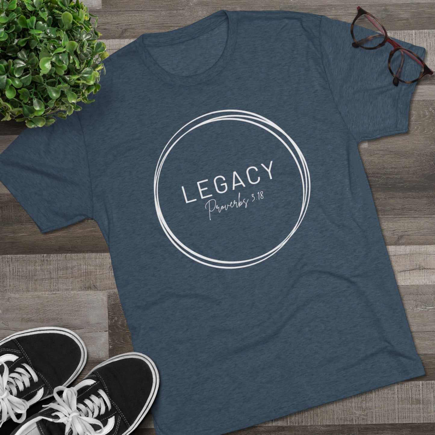 Legacy Designed by Women for Women Tri-Blend Crew Tee
