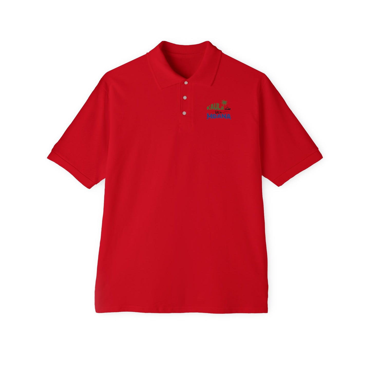 Kaula Uea Moana Men's Cotton Polo Shirt