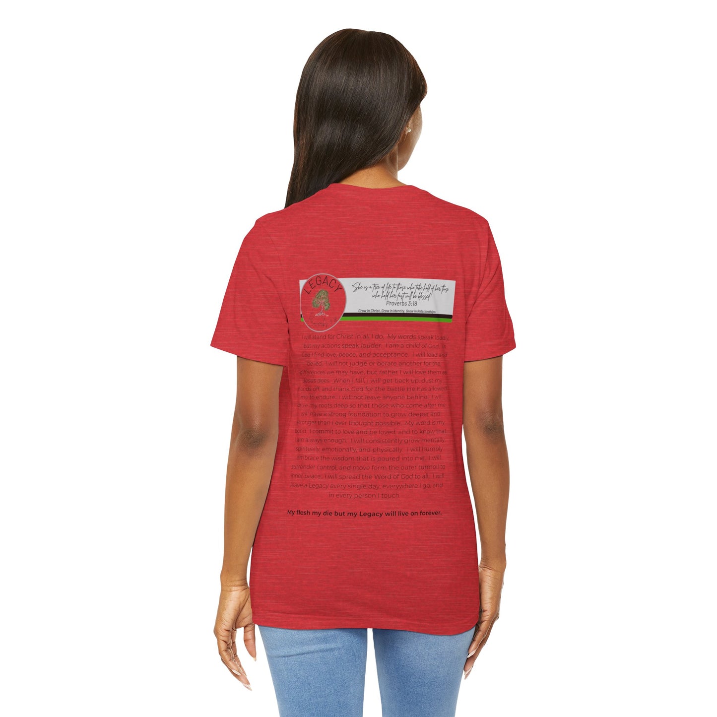 Legacy Tree Creed Cotton Blend Tee
