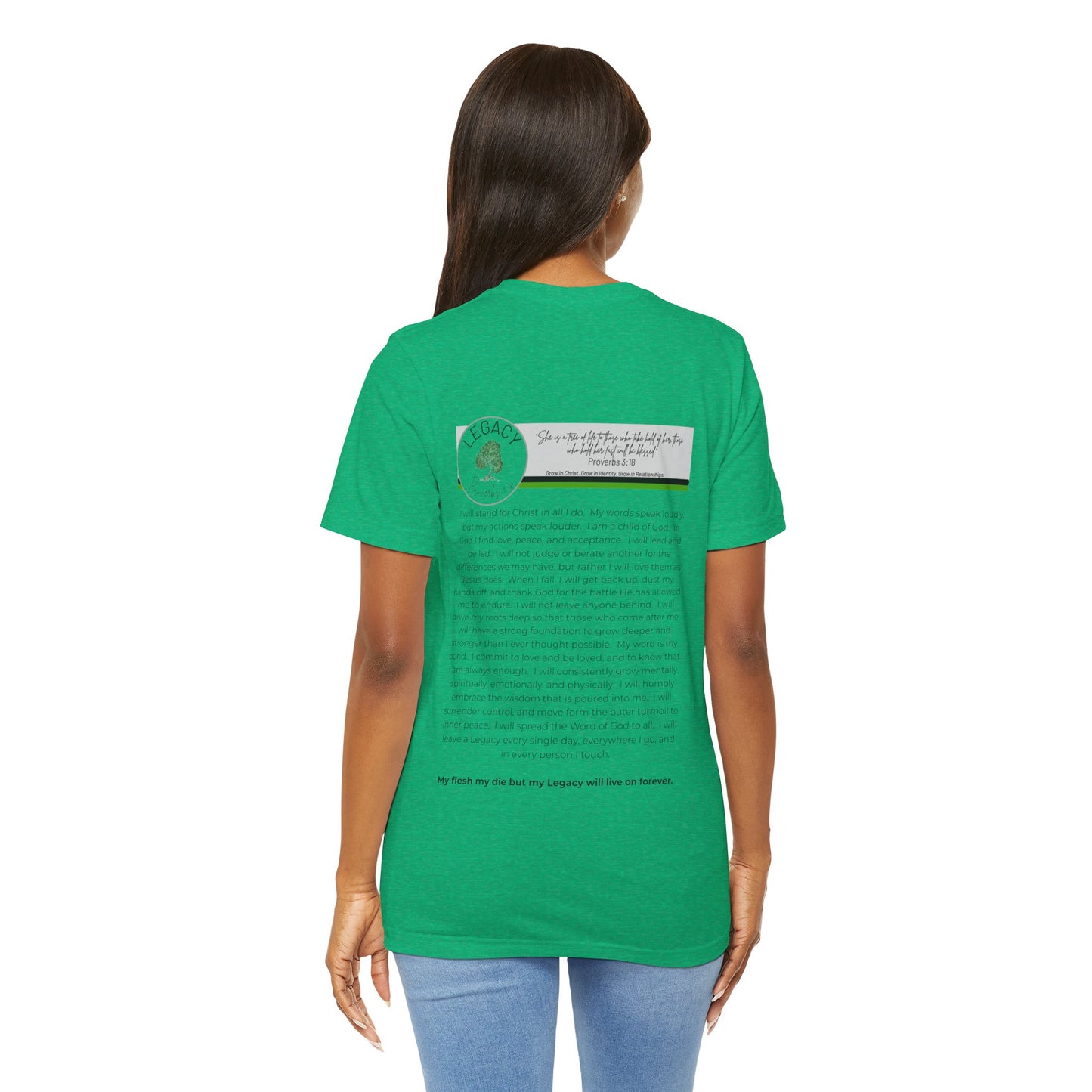 Legacy Tree Creed Cotton Blend Tee