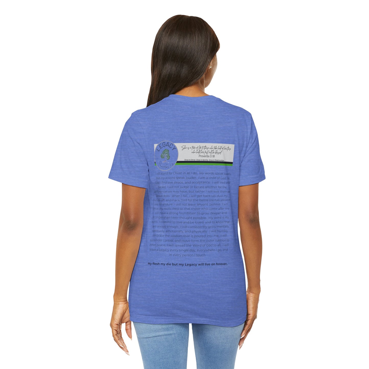 Legacy Tree Creed Cotton Blend Tee