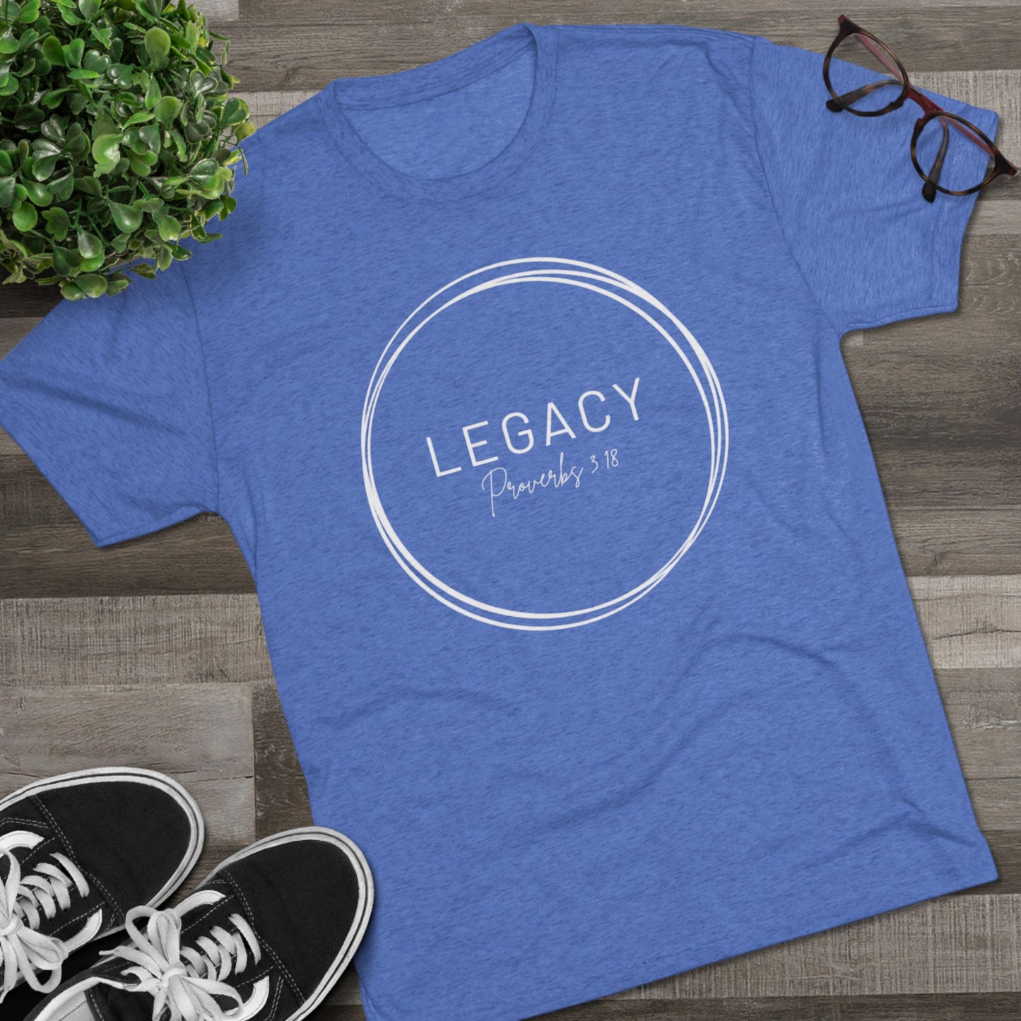 Legacy Designed by Women for Women Tri-Blend Crew Tee