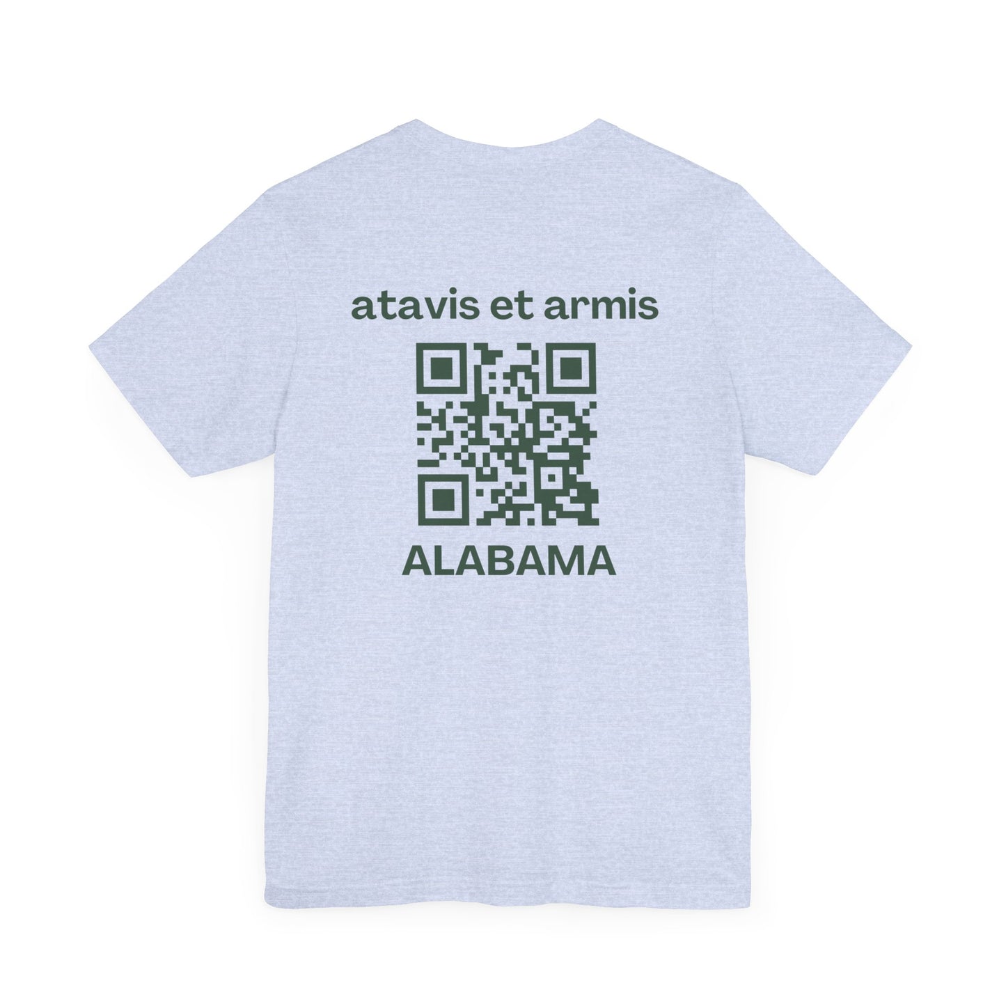 MHOSLJ Alabama T-Shirt - Large Cross Front and QR Back